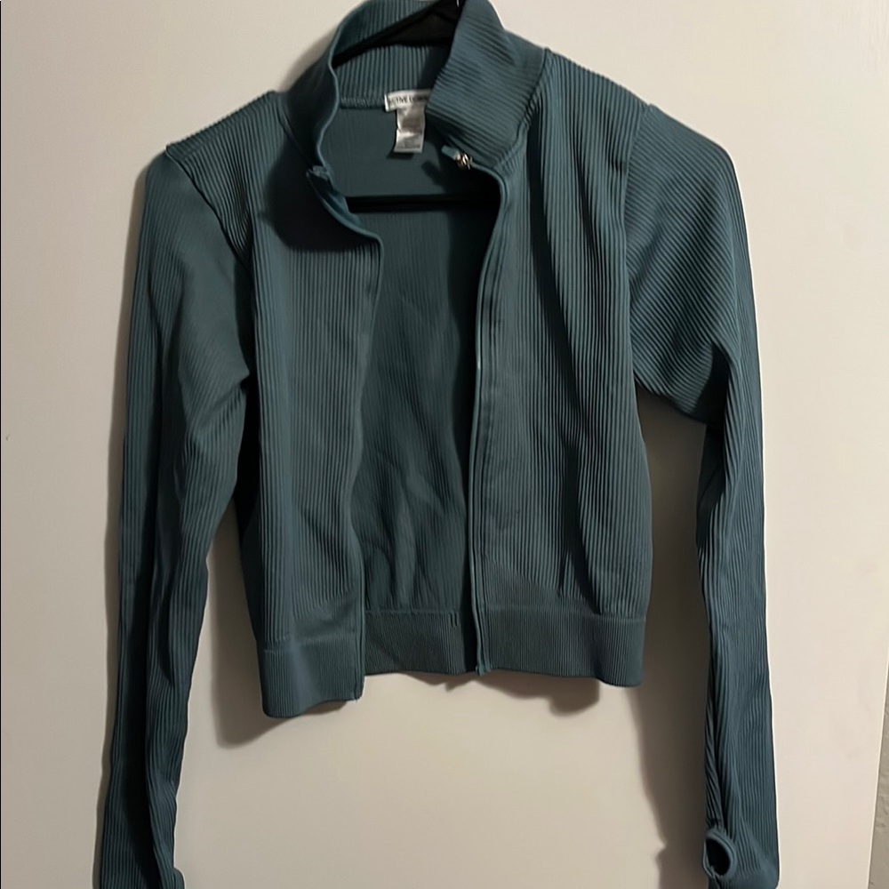 Women's Teal Bomber Jacket